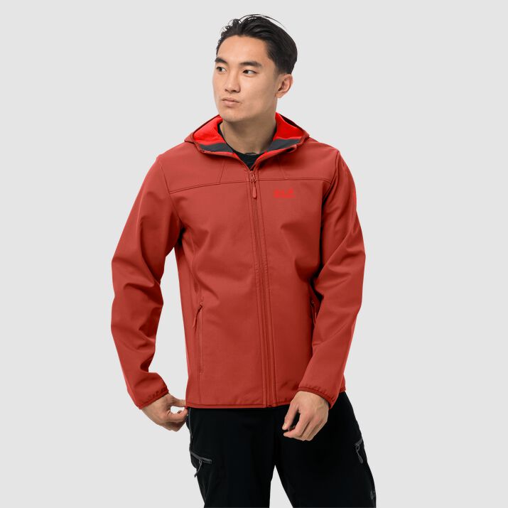 Chamarra Outdoor Jack Wolfskin Northern Point Hombre Rojos Mexico-3721695